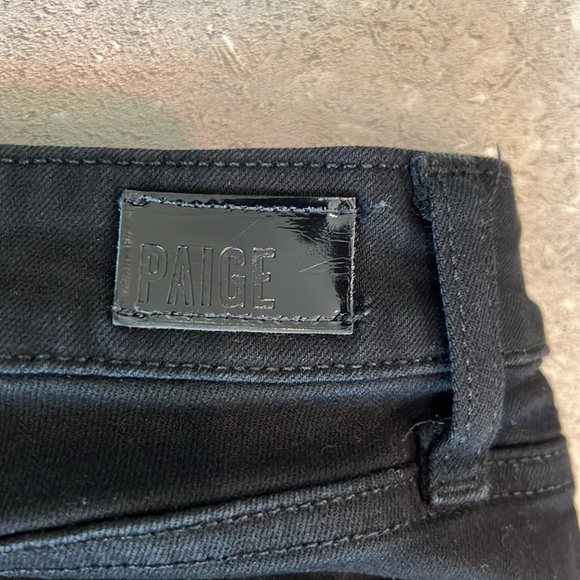 Paige Hoxton Ankle Black Jeans 32 - Picture 7 of 9